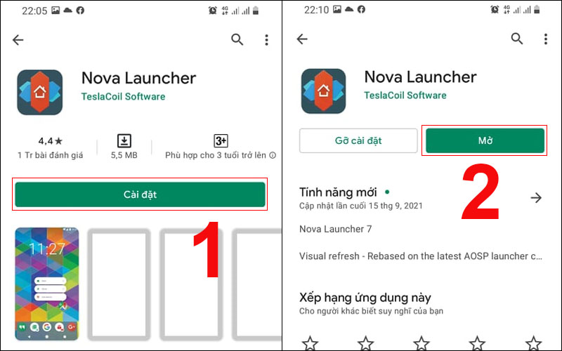 Tìm và tải ứng dụng trên Google Play